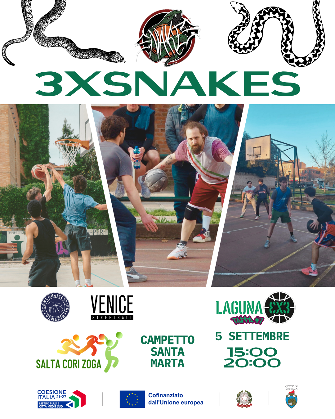 3x SNAKES